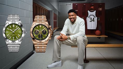 breitling nba|Breitling giannis antetokounmpo.